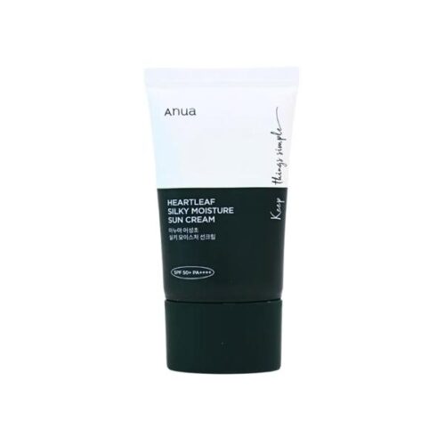 Anua Heartleaf Silky Moisture Mild Sunscreen SPF 50+ PA++++50ml