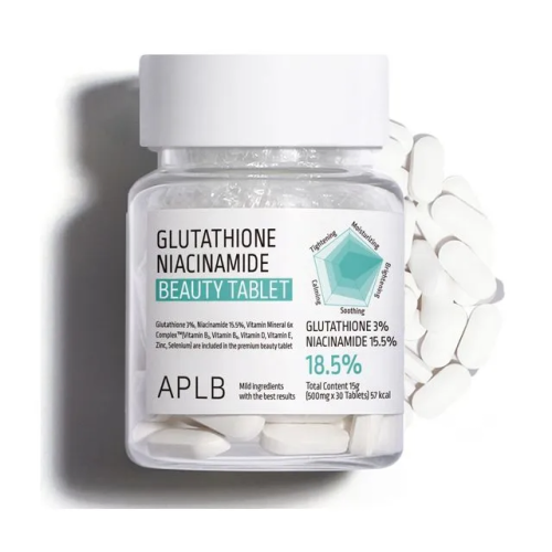 APLB Glutathione Niacinamide Beauty Tablet - 500mg