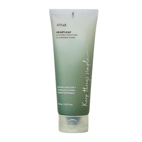 Anua Heartleaf Succinic Moisture Cleansing Foam - 150ml