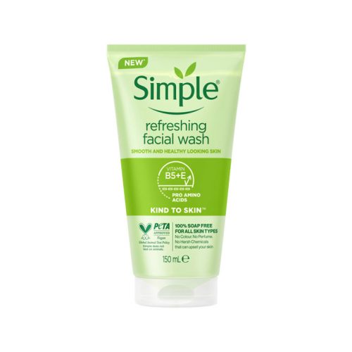 Simple Kind to Skin Refreshing Facial Wash Gel - 150ml